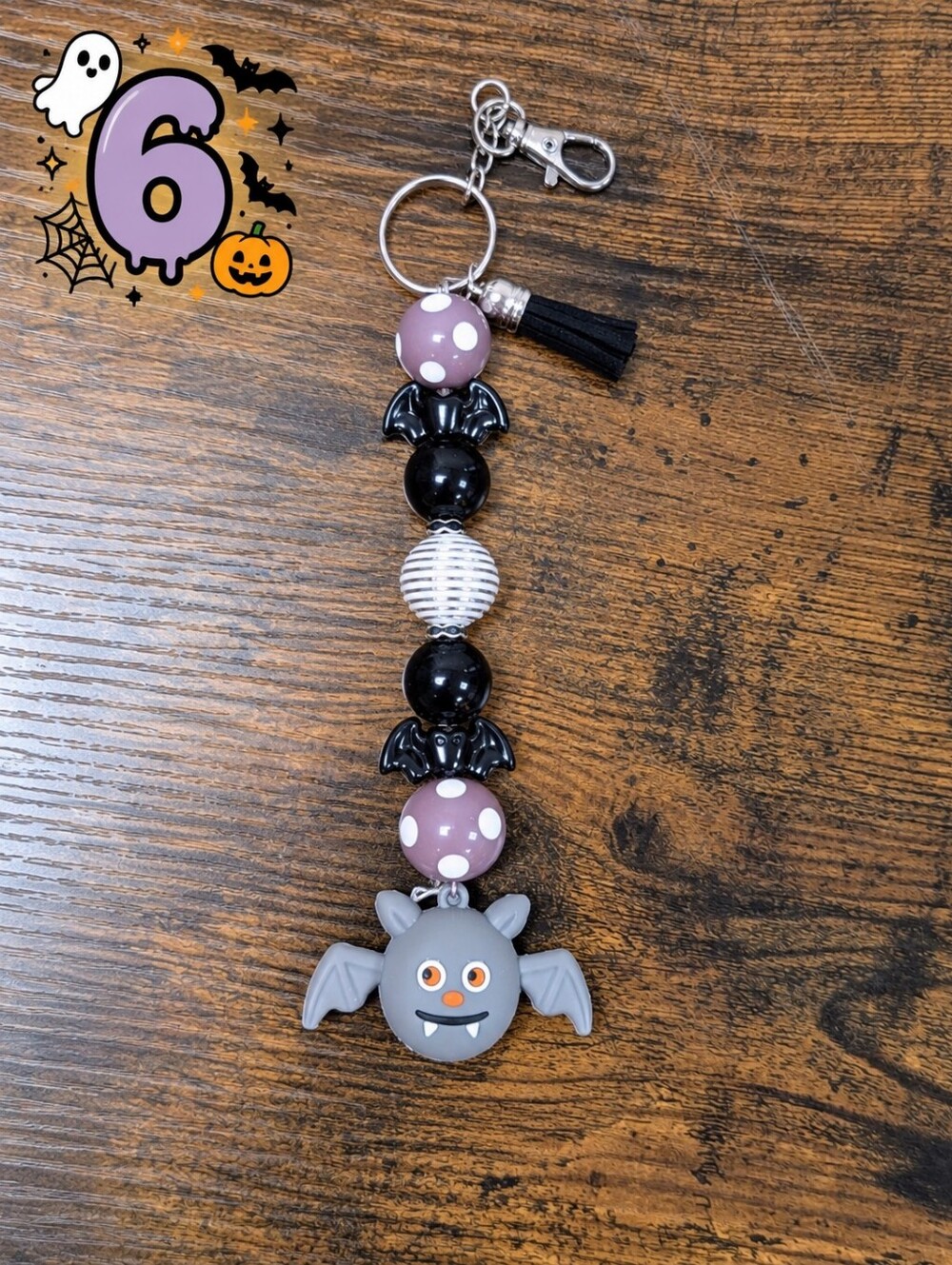 Handmade Halloween Keychains - Picture 6 of 8